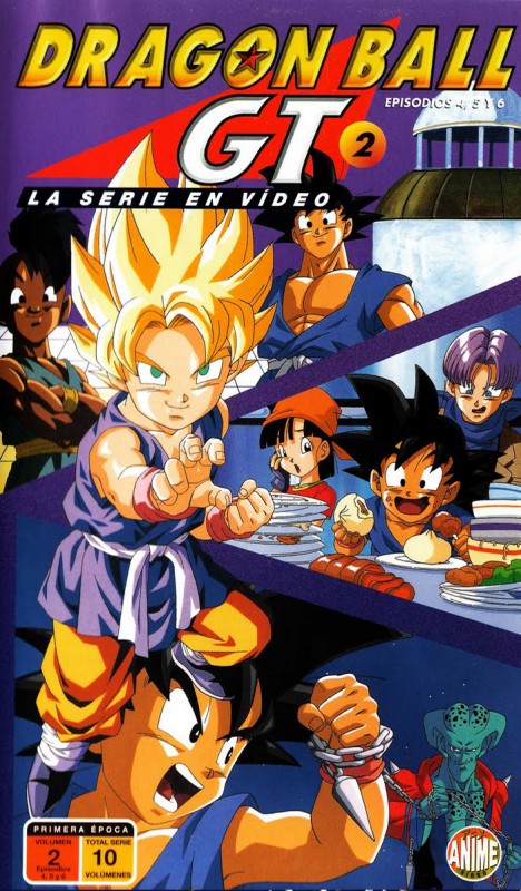 Dragon Ball GT Vol.5 Episodios 13, 14 y 15 [Anime VHS] Manga Films  Ver.Española