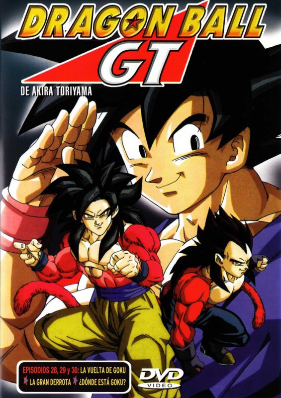 DVD Dragon ball GT volumen 2 (caratula) by DragonGotico423 on