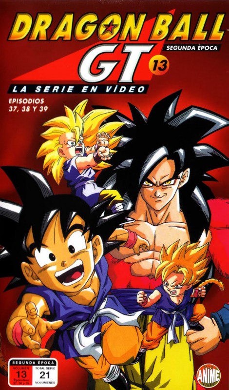 Dragon Ball GT Vol.5 Episodios 13, 14 y 15 [Anime VHS] Manga Films  Ver.Española