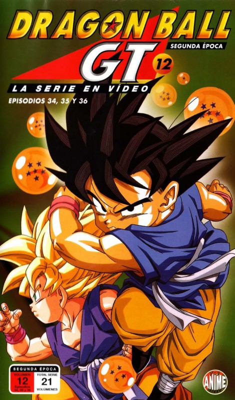 VHS Nº 9 DRAGON BALL GT CON LOS EPISODIOS 25 26 27 - GRAN ESTADO - MANGA /  ANIME 