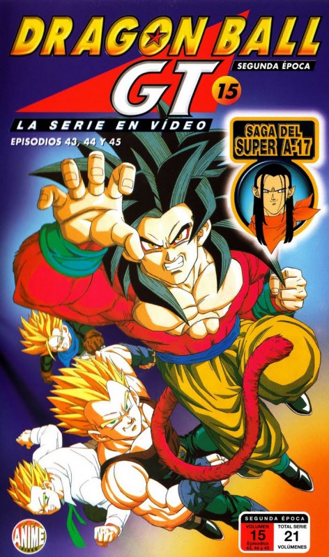 VHS Nº 9 DRAGON BALL GT CON LOS EPISODIOS 25 26 27 - GRAN ESTADO - MANGA /  ANIME 